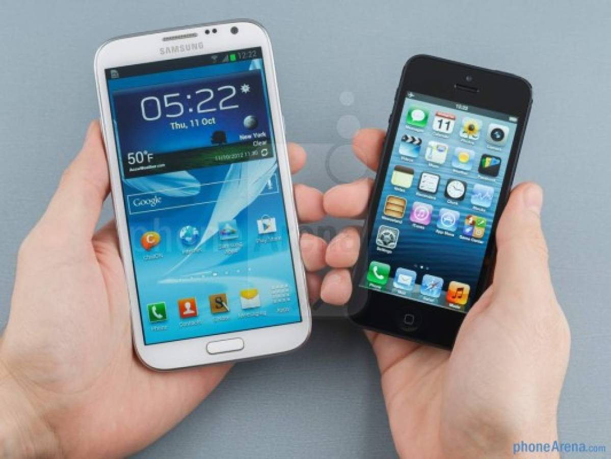 Samsung lidera la venta de teléfonos