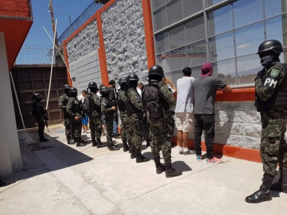 Trasladan de Támara a El Pozo II a 85 reos de la pandilla 'Barrio 18'
