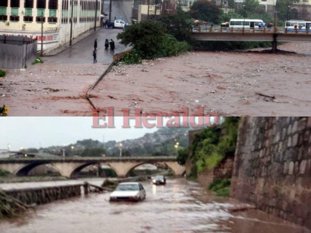 Lluvias y desbordamiento de ríos recuerdan a hondureños tragedia del huracán Mitch