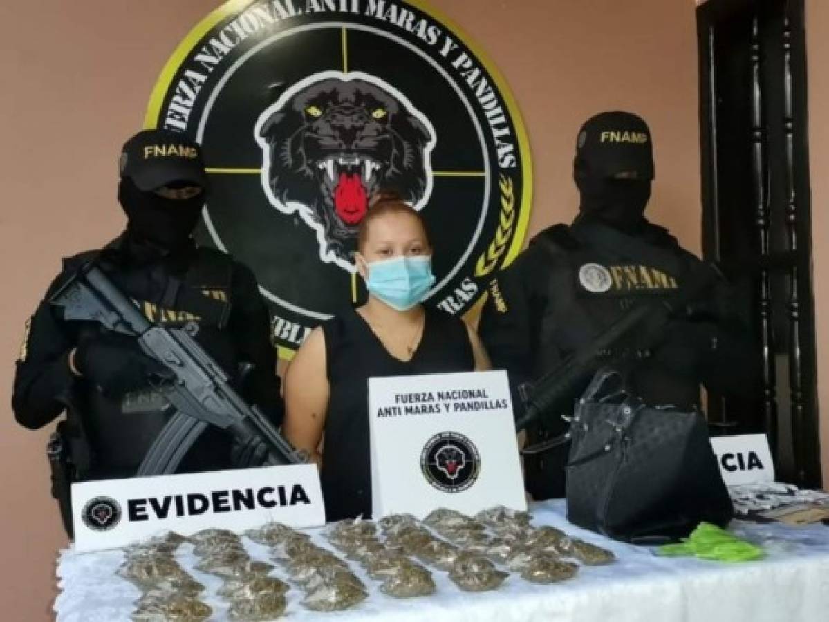 Capturan a 'Fany Lu', presunta integrante de la MS-13 en Siguatepeque