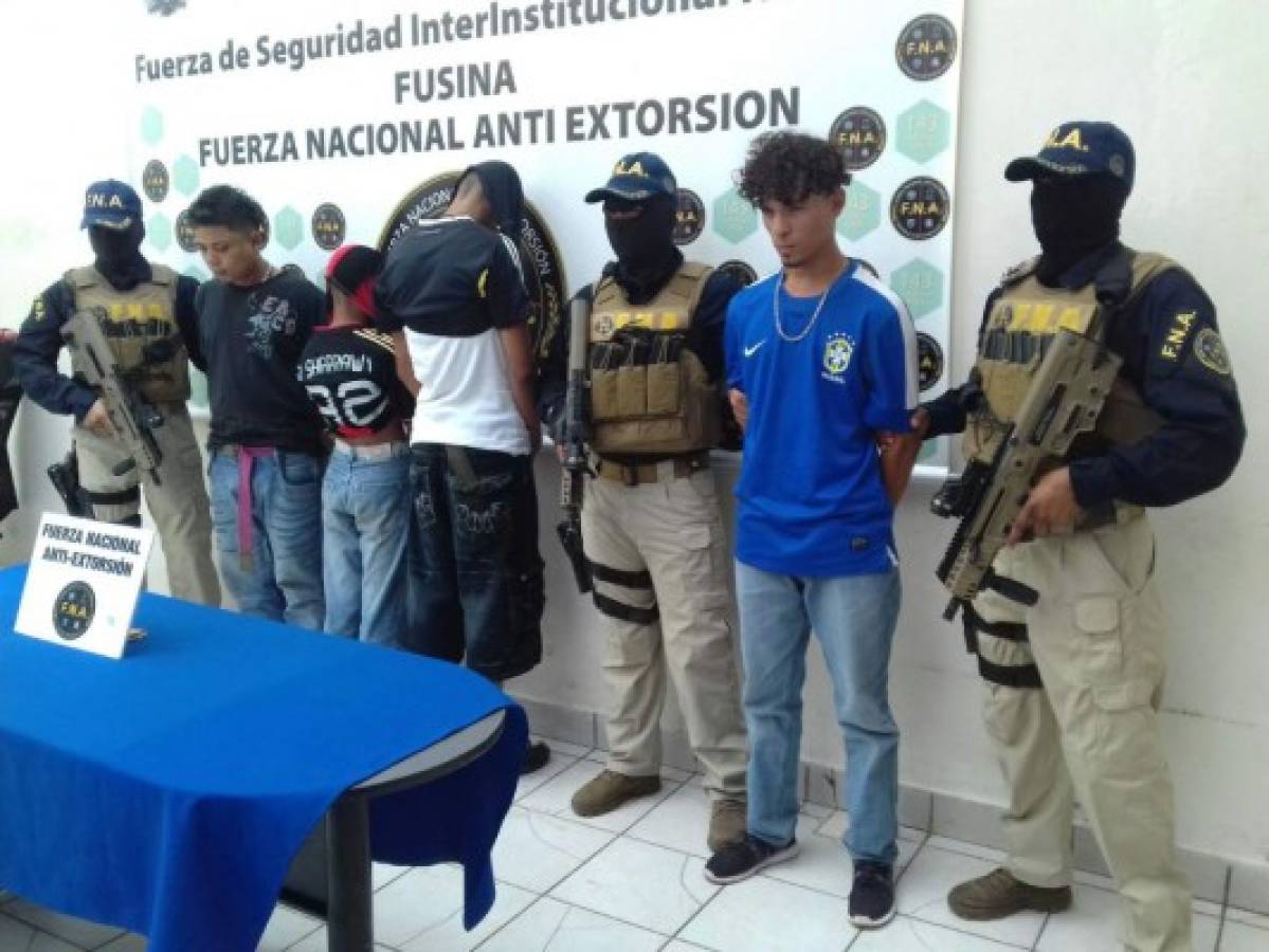 Capturan a extorsionador de la Mara Salvatrucha (MS-13) en la capital de Honduras