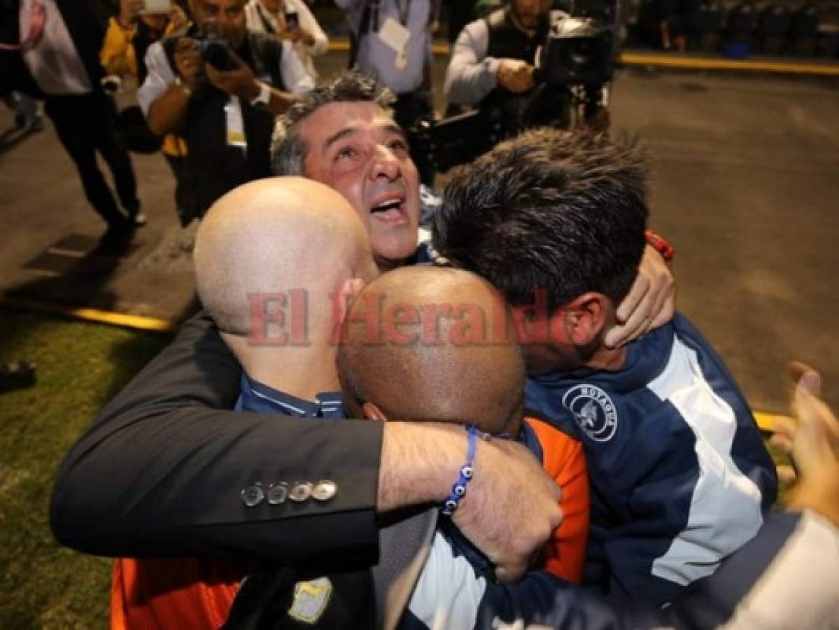 Diego Vazquez dedicó el título a su familia tras consagrar al Motagua campeón
