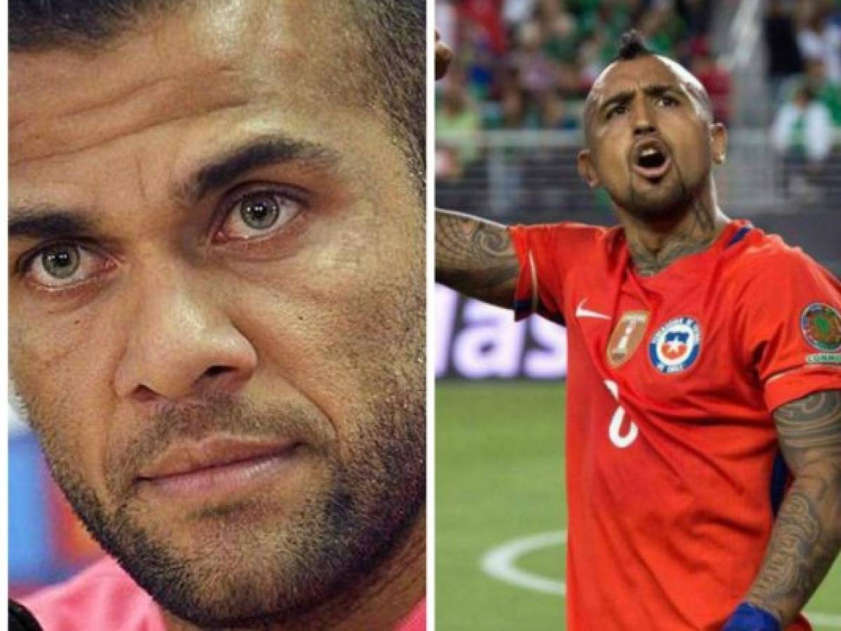 Arturo Vidal y Dani Alves envían videos de aliento a niño mexicano tras sismo