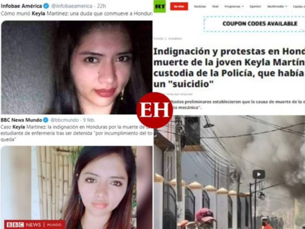 Muerte de Keyla Martínez en una celda policial hace eco a nivel internacional  