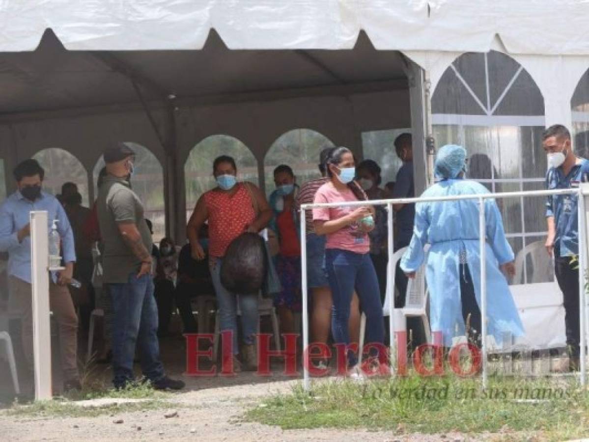 En conjunto con el Cohep, la comuna capitalina brindó respuesta a la pandemia por covid-19 con un triaje. Foto: El Heraldo