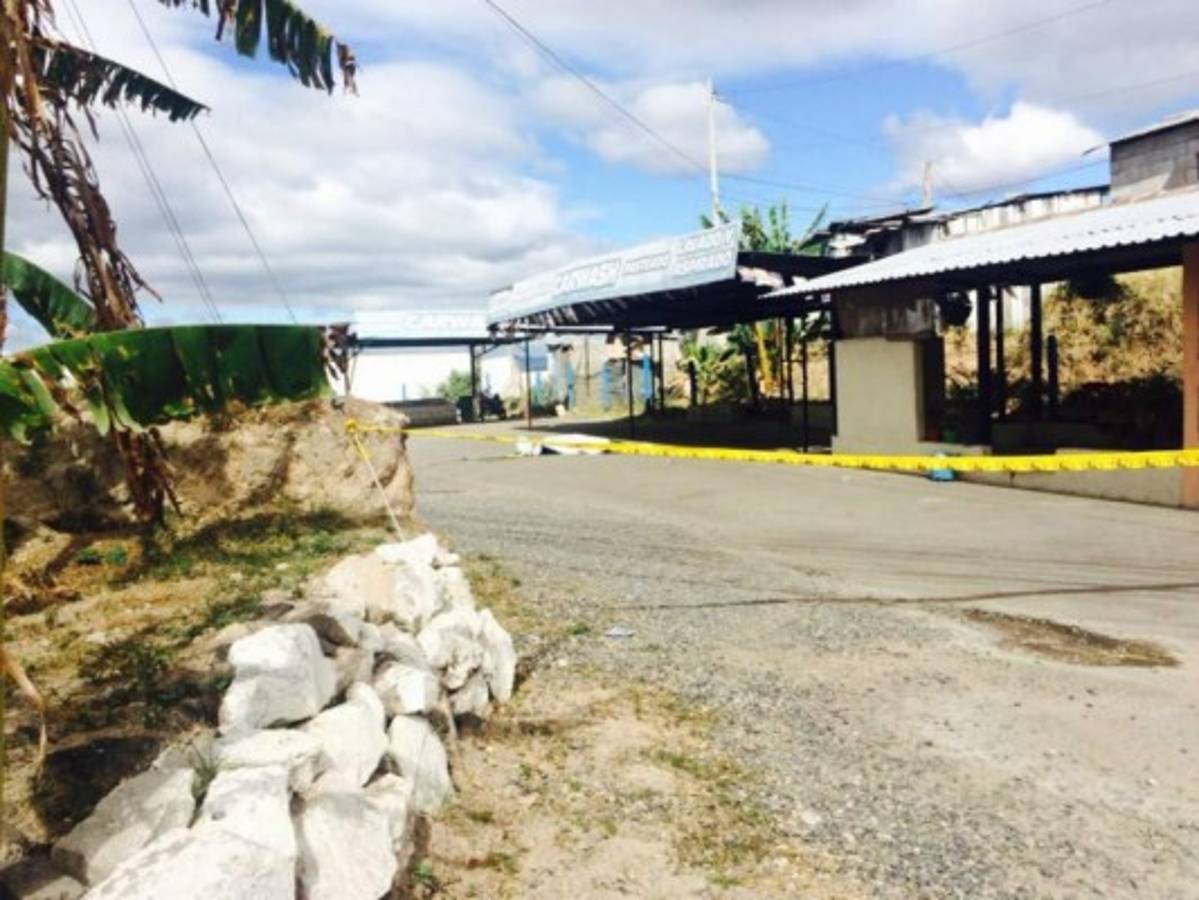 Asesinan administrador de un carwash en Altos de Toncontín