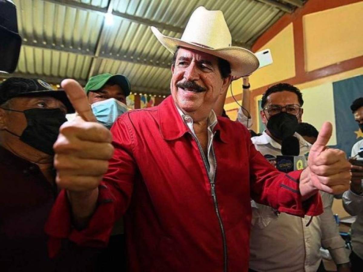 Manuel Zelaya es el expresidente constitucional y coordinador general del Partido Libertad y Refundación (Libre). Foto: El Heraldo
