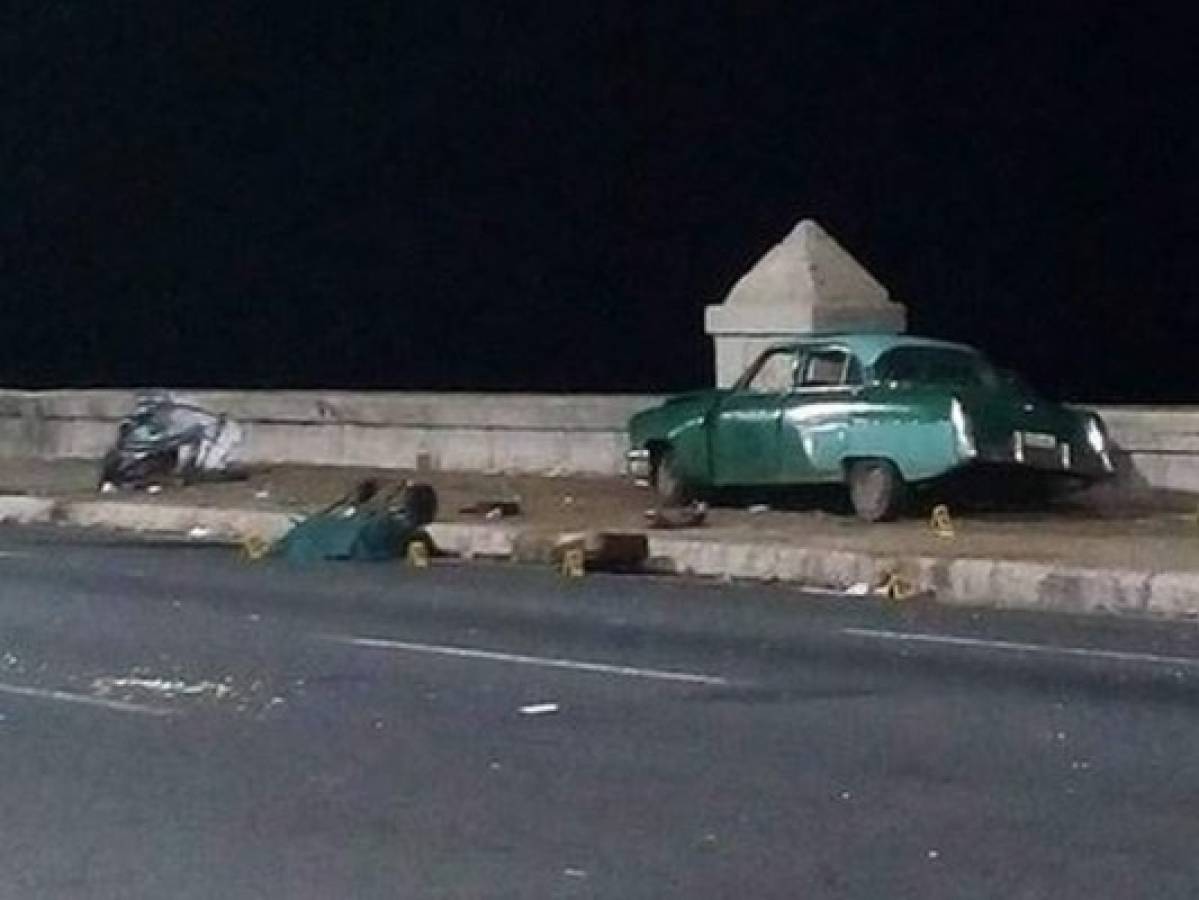Aparatoso accidente en La Habana, Cuba, deja 3 muertos 