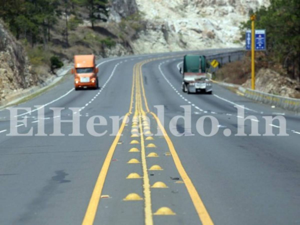 Honduras: Carretera al norte y al litoral tiene 260 kilómetros críticos