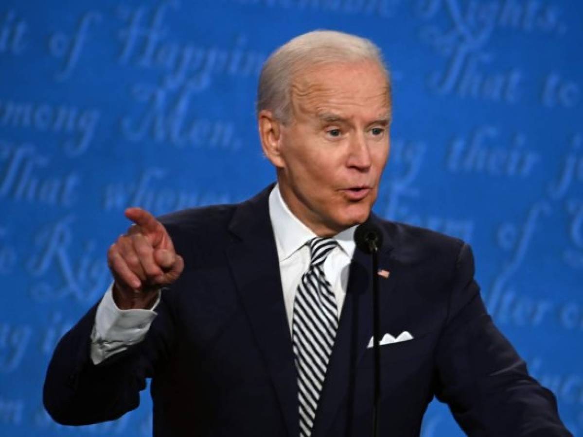 Joe Biden durante el debate: 'Trump es el cachorro de Putin'