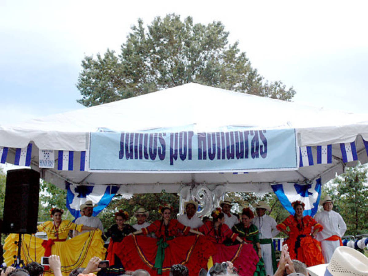Así celebraron los hondureños en Washington las fiestas patrias