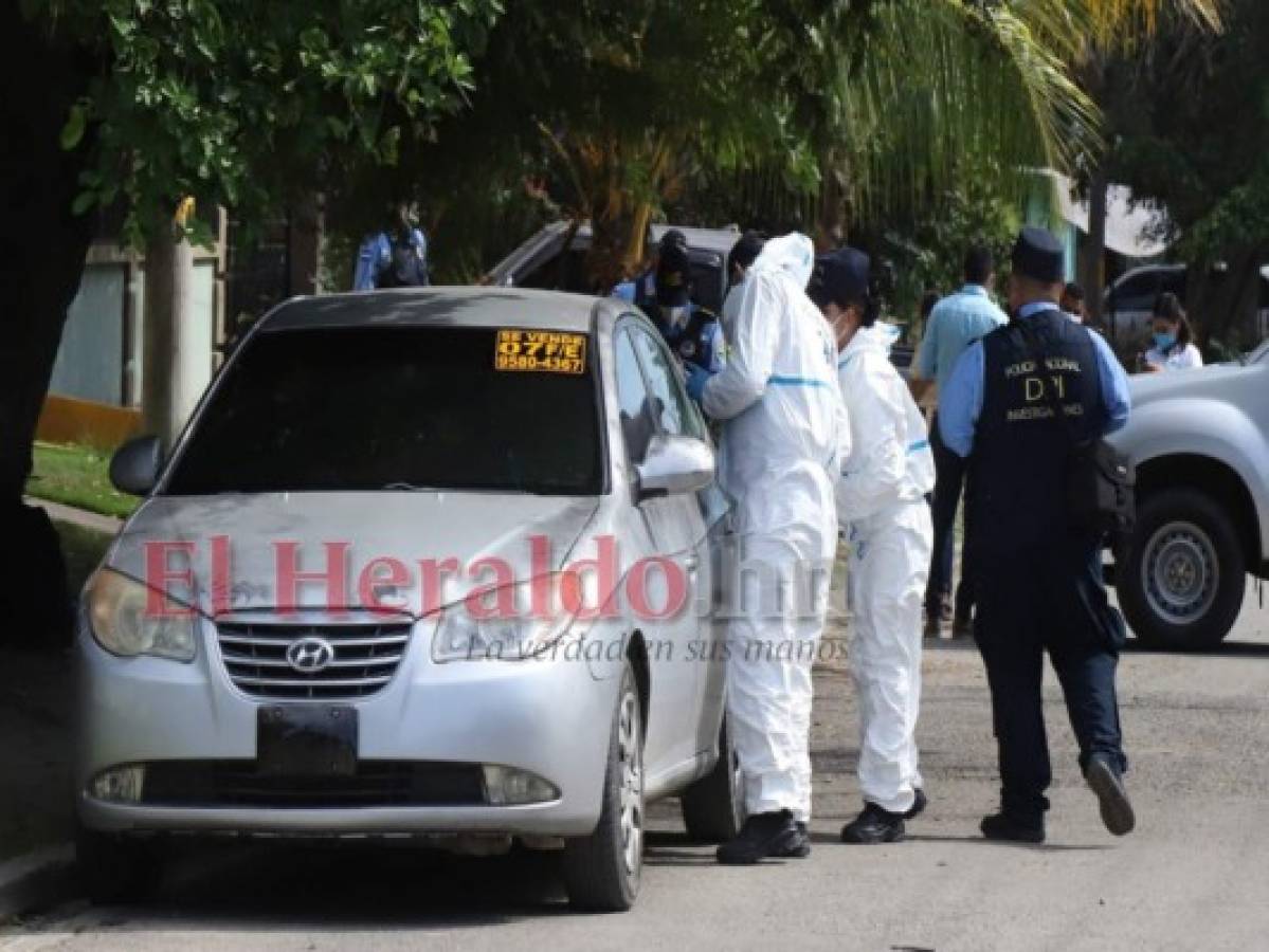 Hallan abandonado carro de los presuntos asesinos del empresario Roberto Enrique Morales