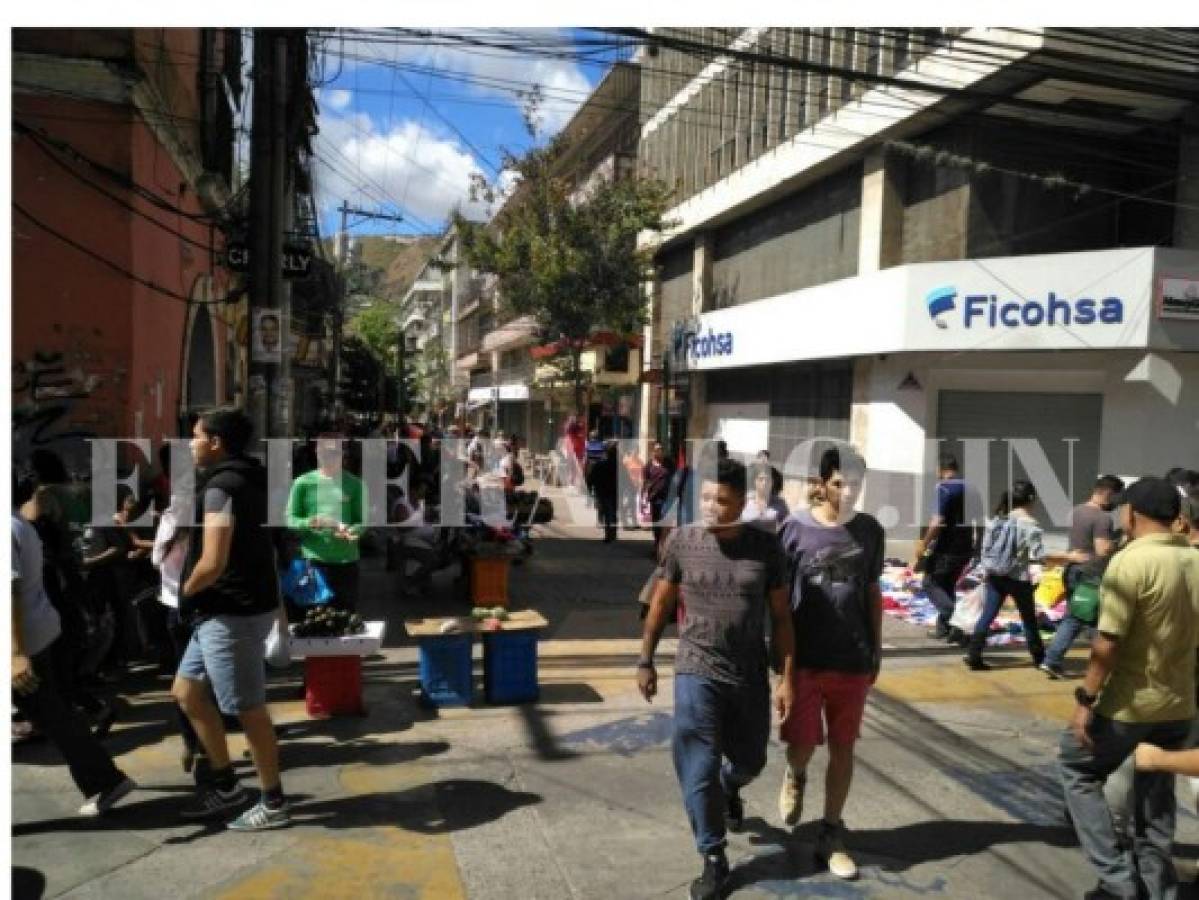 Comercios en Tegucigalpa cerraron dos horas antes que iniciara toque de queda