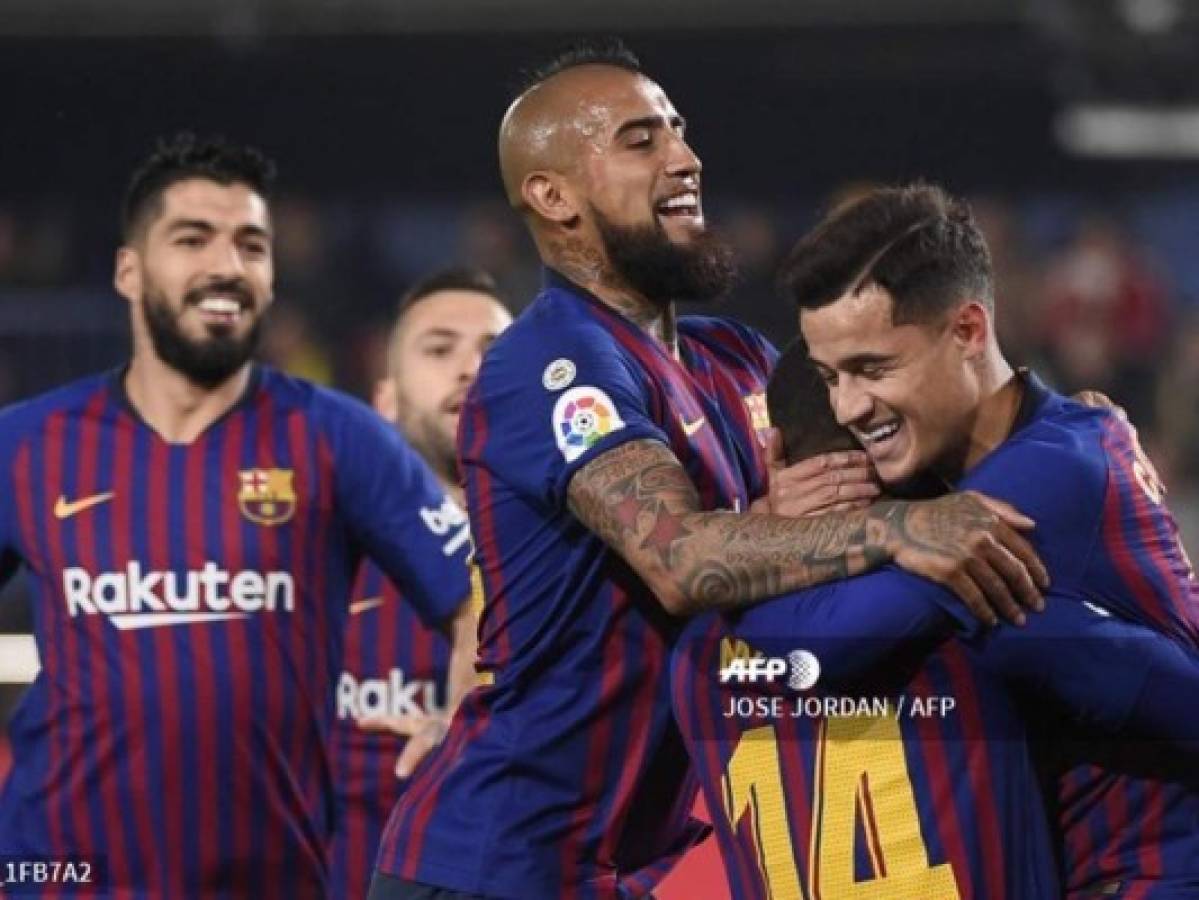 Messi y Luis Suárez salvan la derrota del Barcelona ante el Villarreal en el empate de 4-4