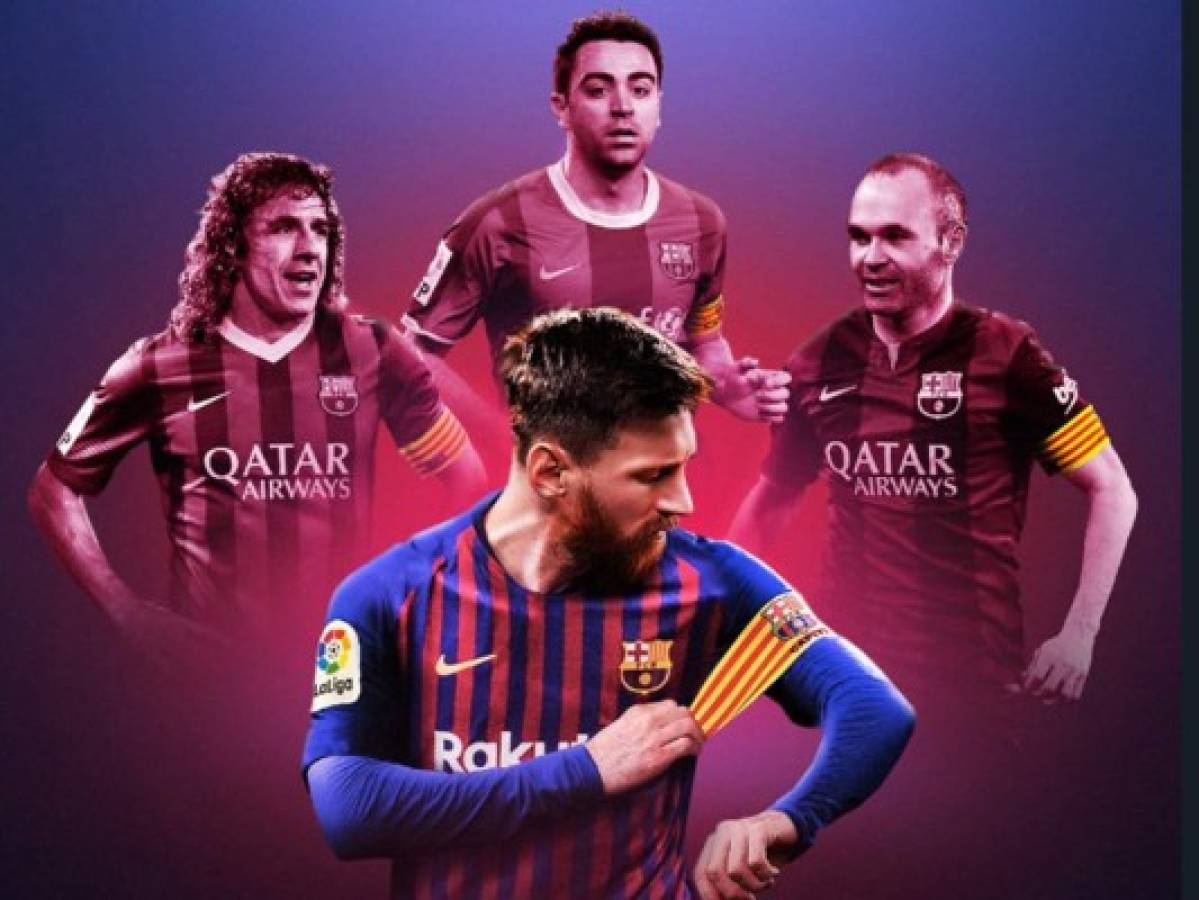 Leo Messi, nuevo primer capitán del Barcelona