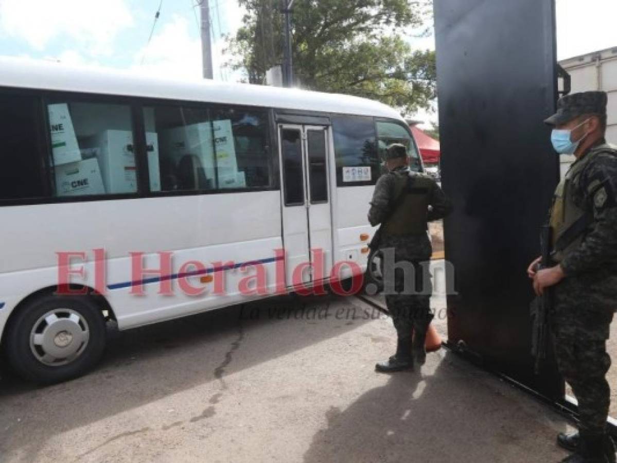 EN FOTOS: Maletas electorales retornan al Centro Logístico Electoral para escrutinio