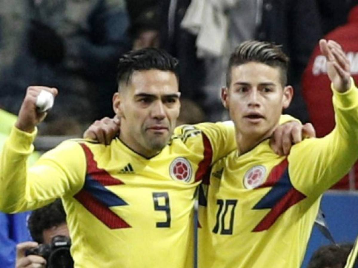 Colombia con Falcao y sin James ante Venezuela y Argentina