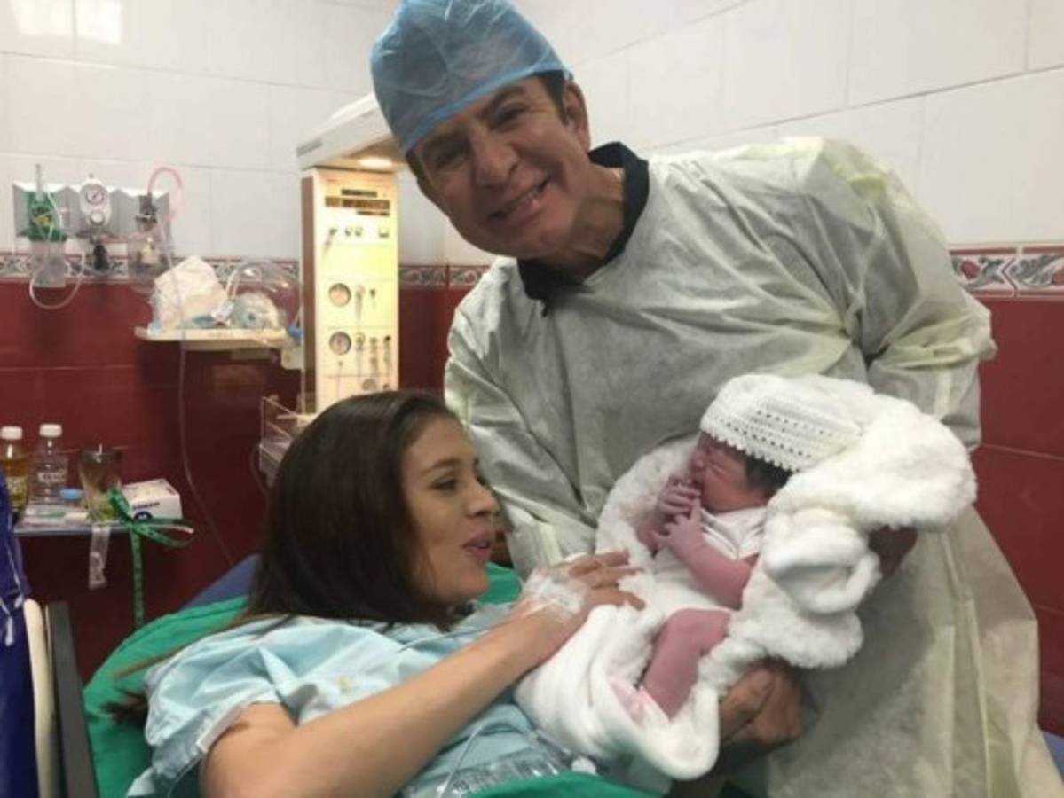 Iroshka Elvir comparte foto del parecido que tiene su hija Alicia con Salvador Nasralla