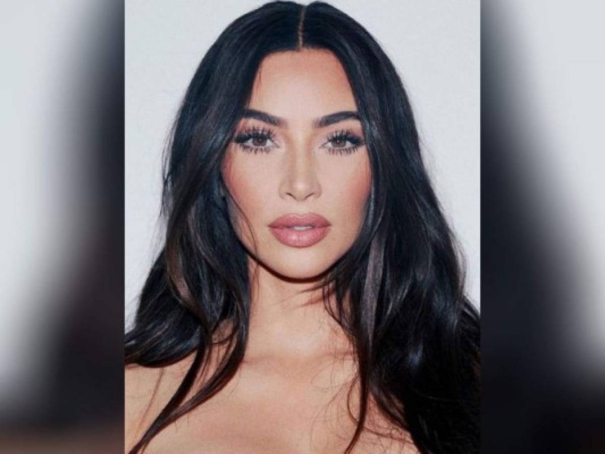 Filtran fotos del rostro de Kim Kardashian sin edición y así es como luce