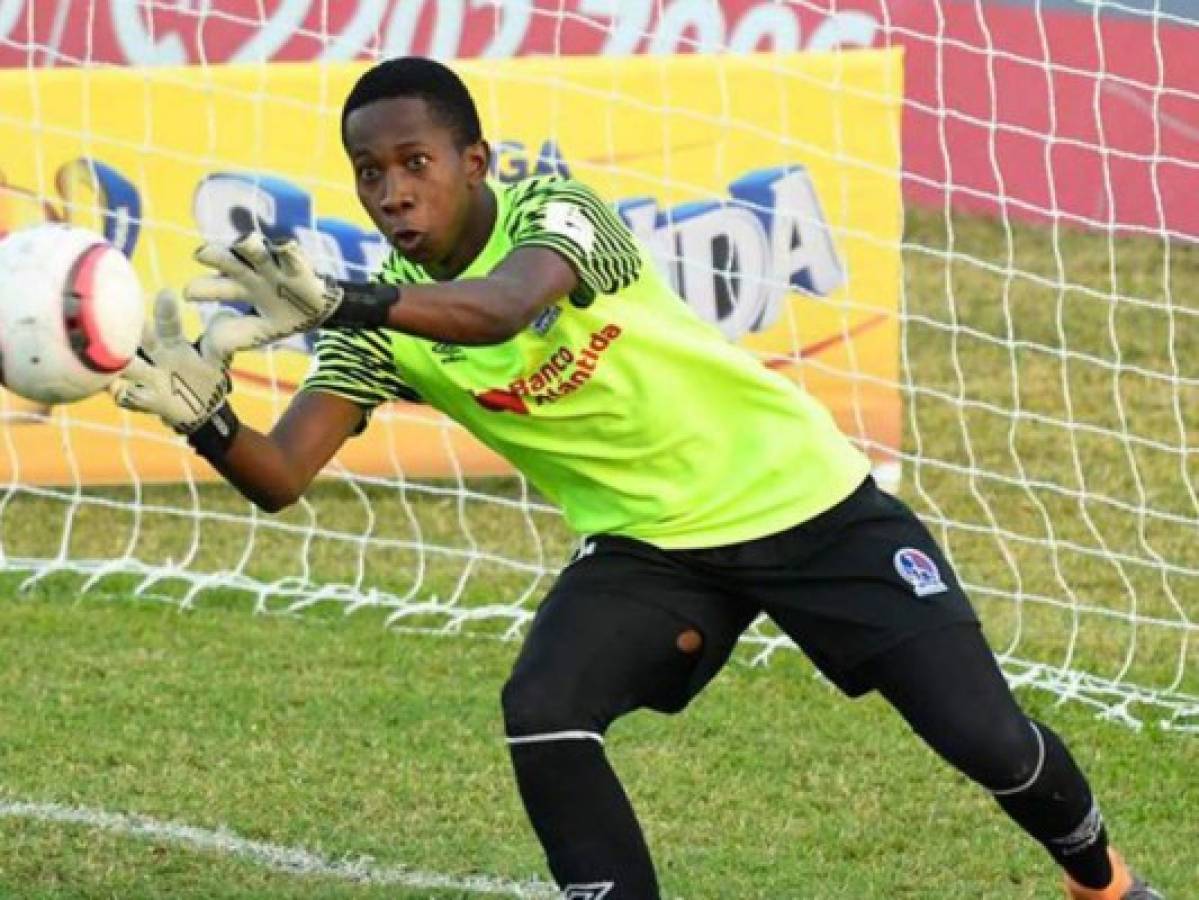 Alex Naíd Güity, el probable arquero titular del Olimpia en el clásico ante Motagua