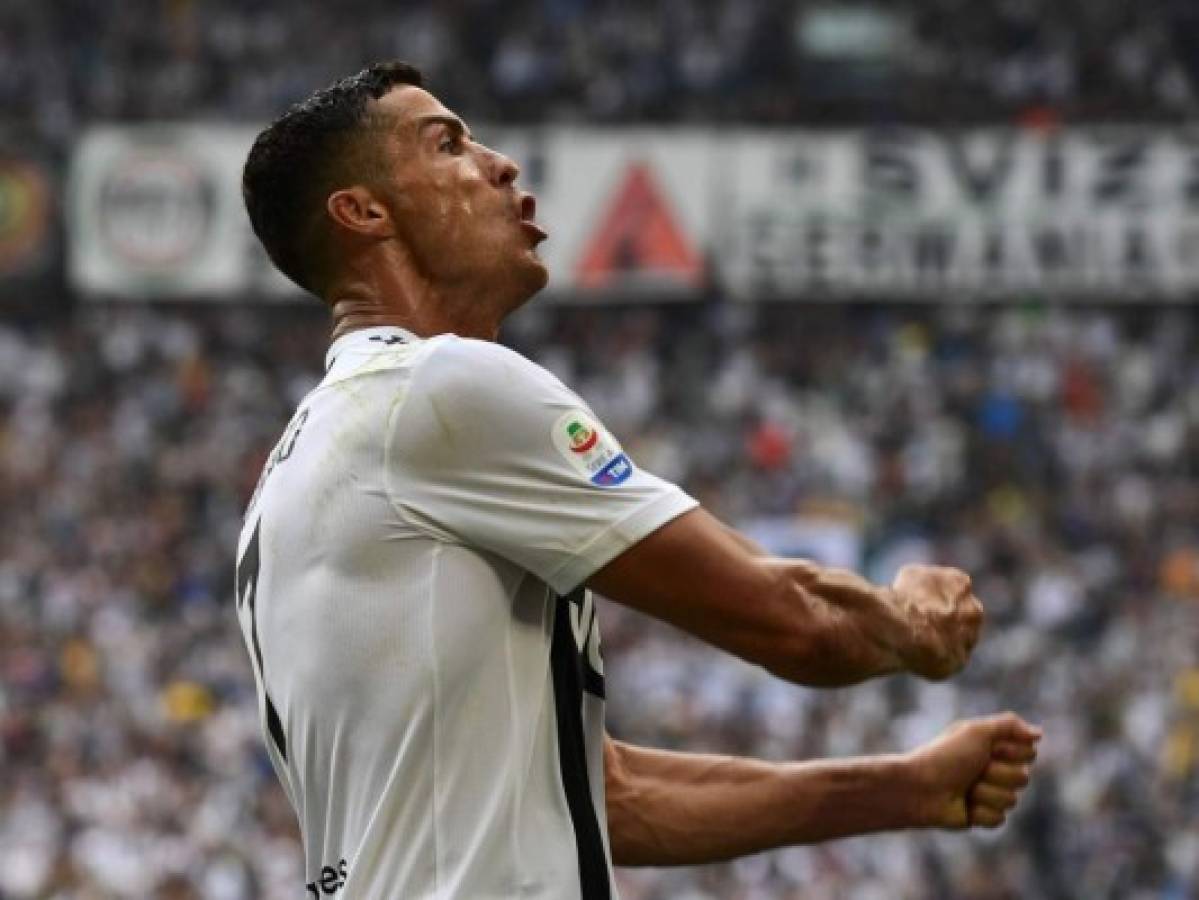 Así fue el primer gol de Cristiano Ronaldo con la Juventus en la Serie A