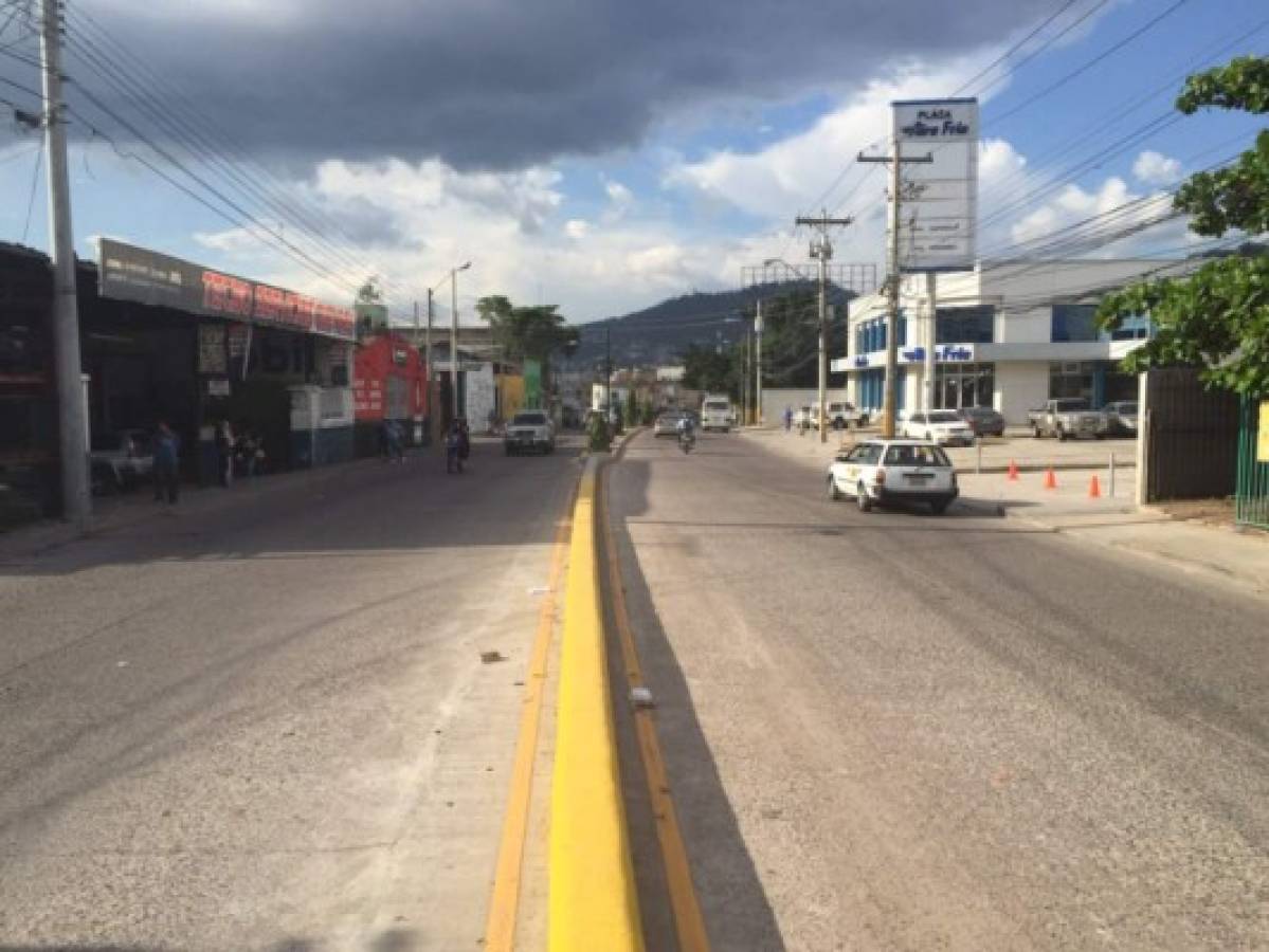 Habilitado el paso aéreo de La Granja en Comayagüela