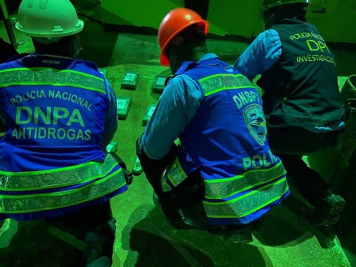 Autoridades informaron que realizarán las investigaciones pertinentes para saber la procedencia y el destinatario del dinero y droga decomisada.