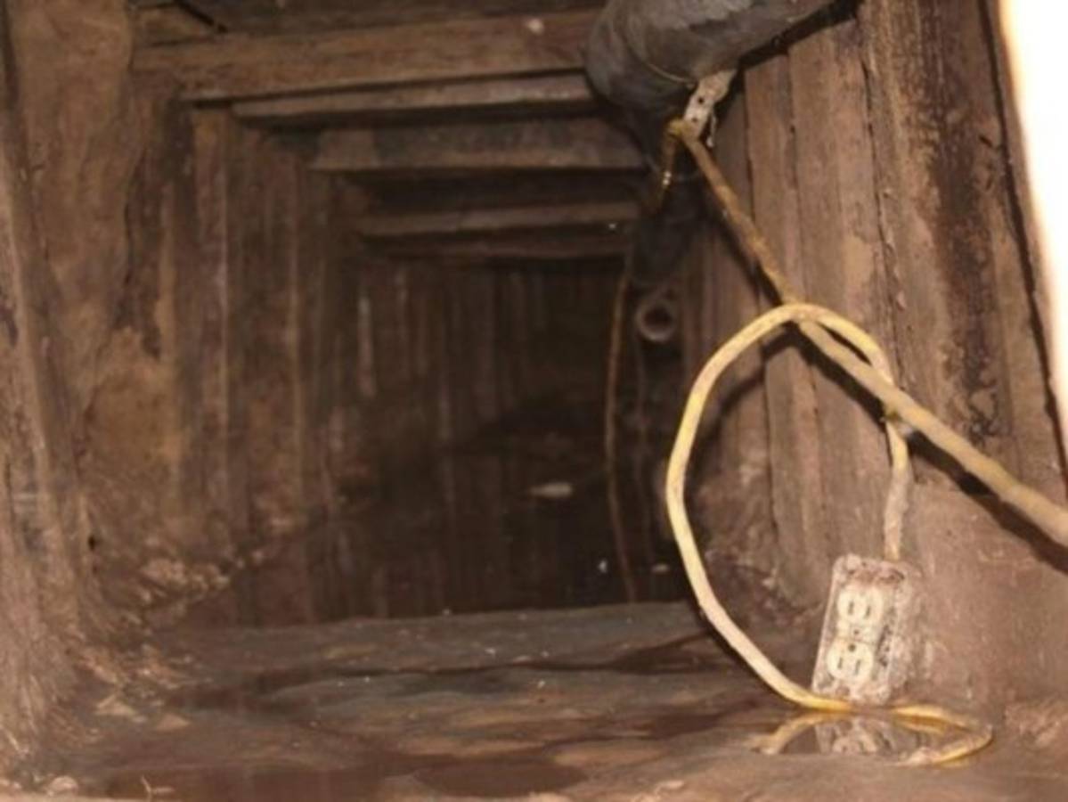 Descubren dos inmensos y misteriosos túneles en frontera México-EEUU