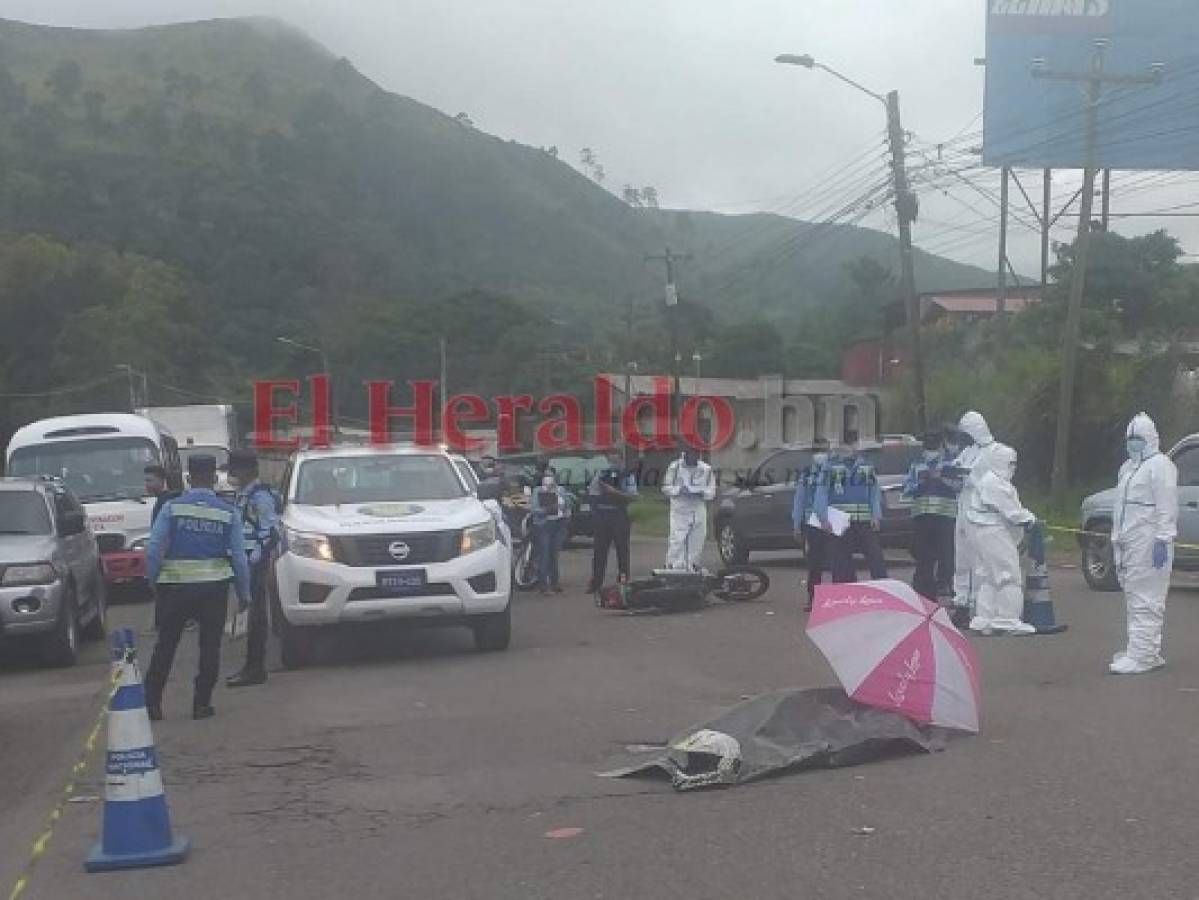 Motociclista muere arrollado por un vehículo en la colonia Cerro Grande