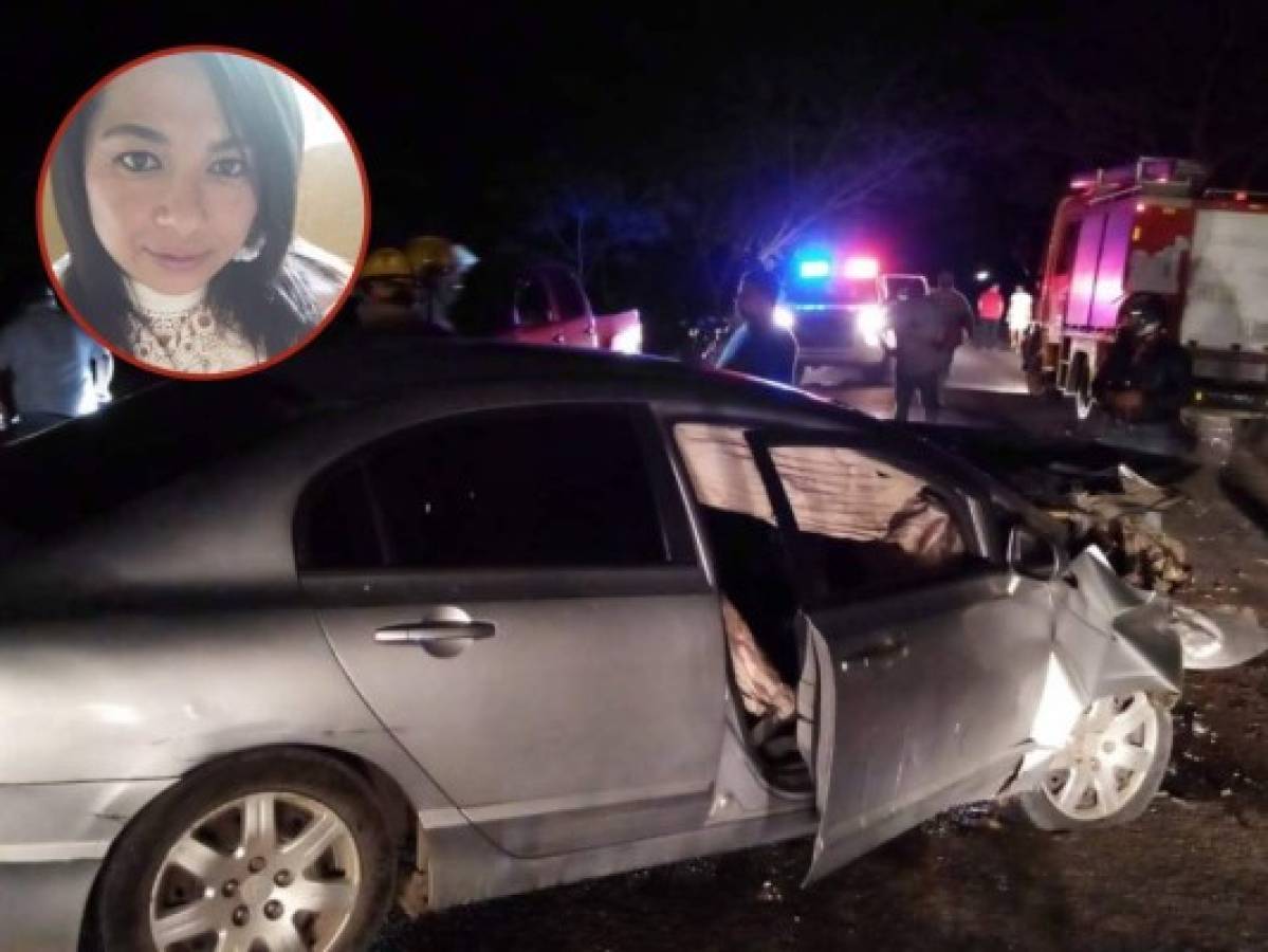 Muere maestra en aparatoso accidente en carretera de La Paz