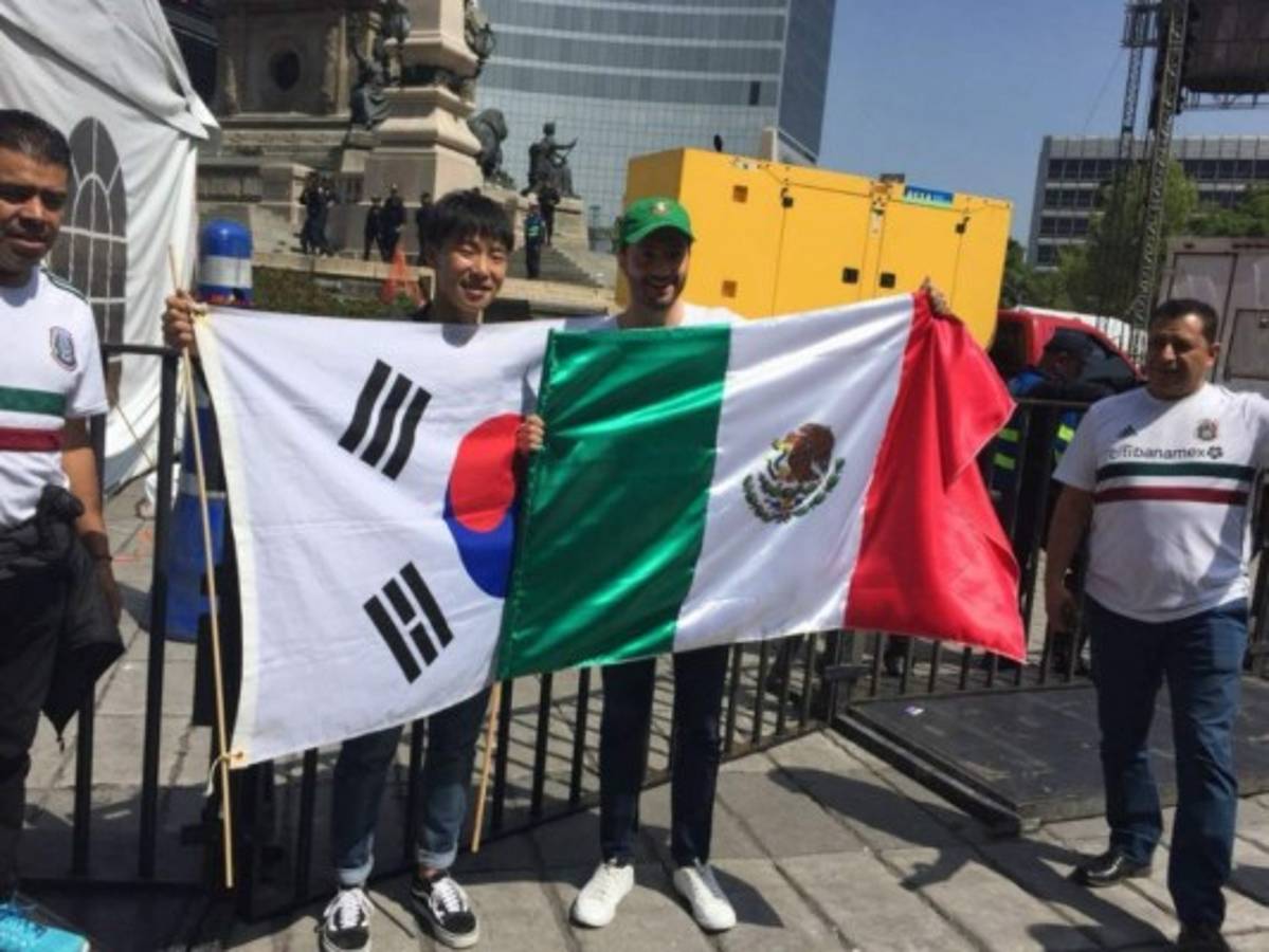 Mirá cómo veneraron los mexicanos a los coreanos