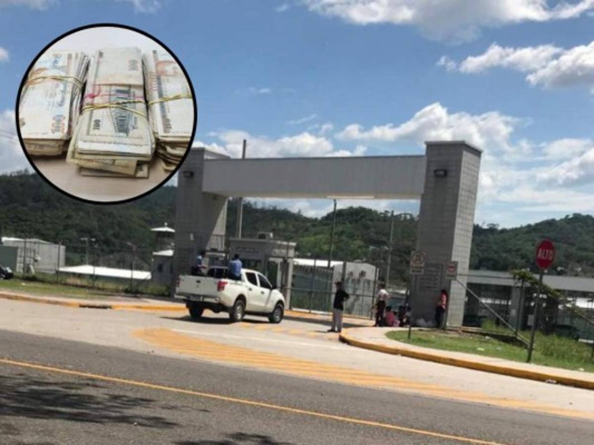Detienen a policías penitenciarios en El Pozo con 245 mil lempiras