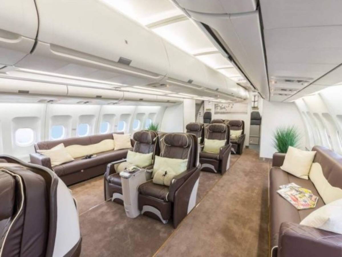 El lujoso avión privado que alquiló la AFA para Messi y compañía
