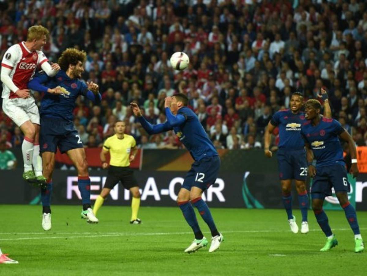 Manchester United se coronó campeón de la Europa League al derrotar 0-2 al Ajax