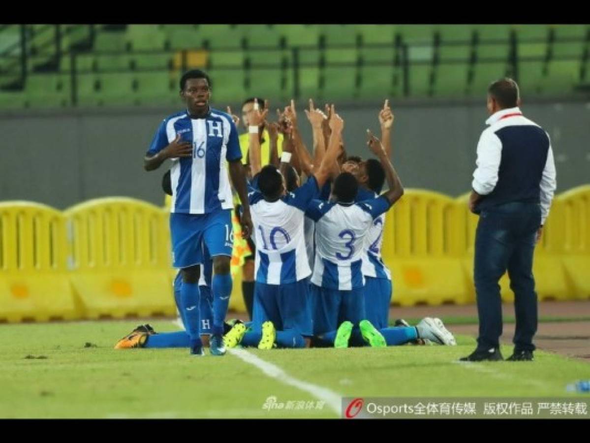 Sub 22 de Honduras cierra gira por China con empate a dos en Nankín  