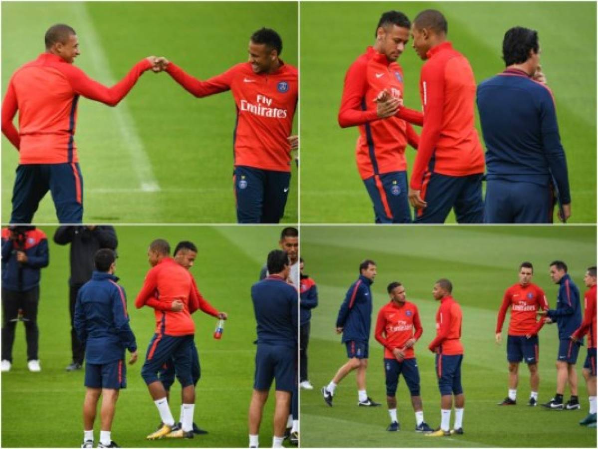 La reunión de 402 millones de euros en el PSG: Neymar junto a Kylian Mbappé