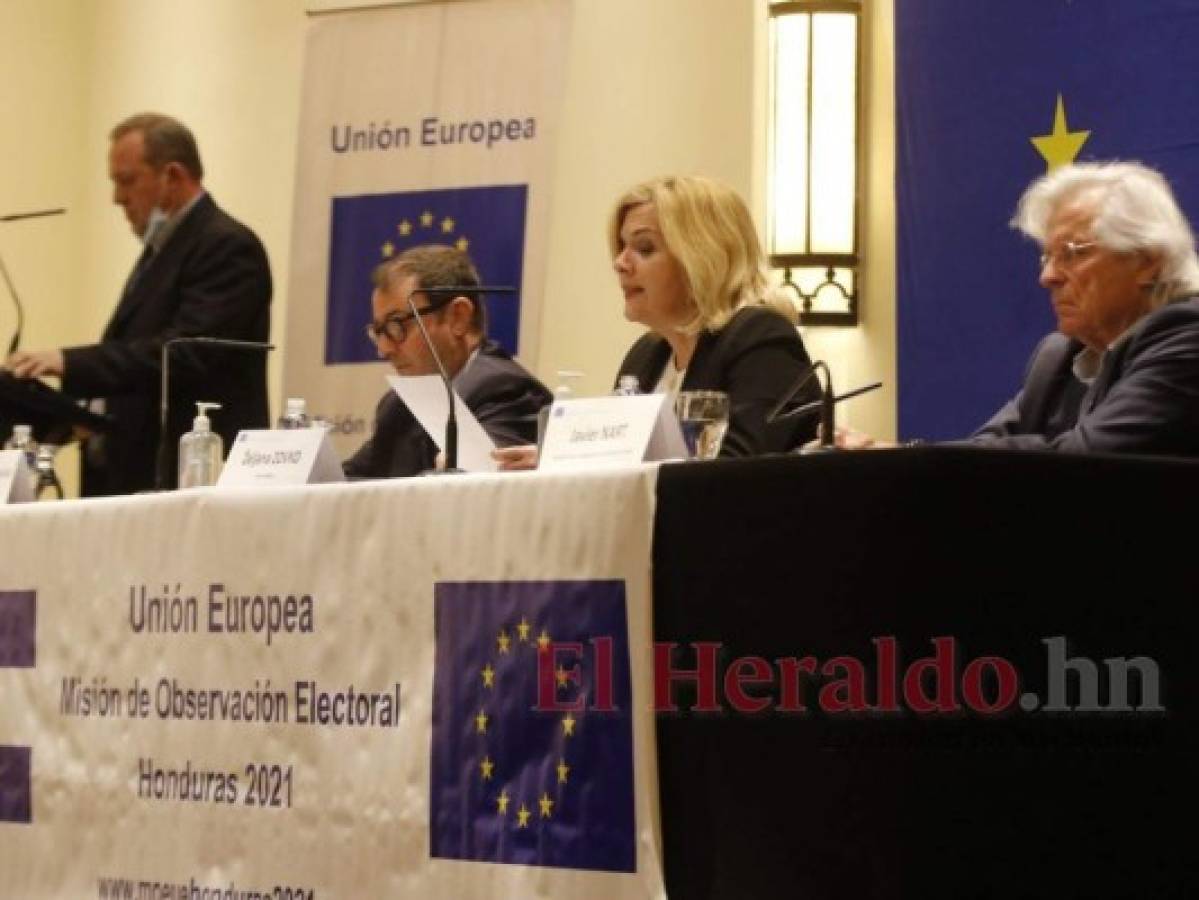 Los 13 puntos del informe de la MOE UE sobre las elecciones generales en Honduras