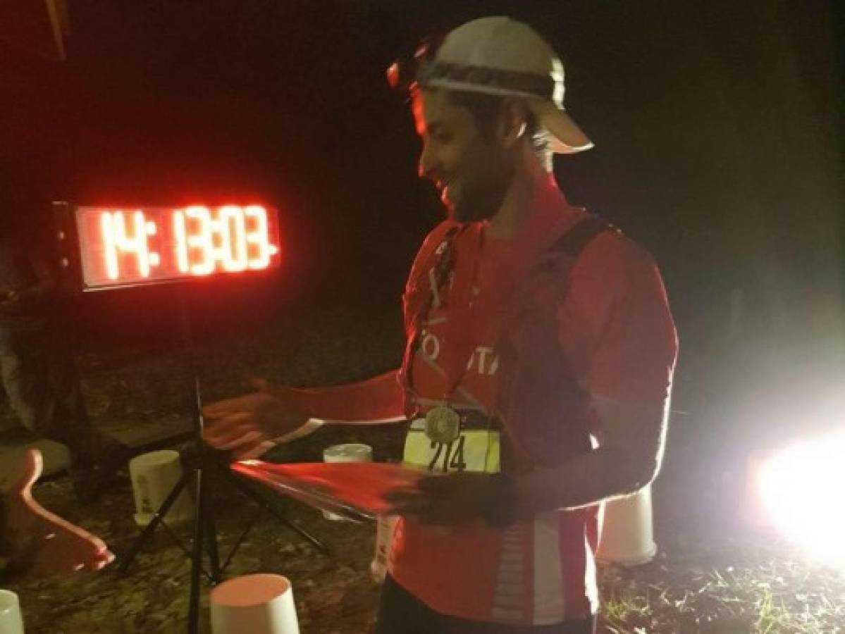 Hondureño gana la ultramaratón de montaña en Estados Unidos