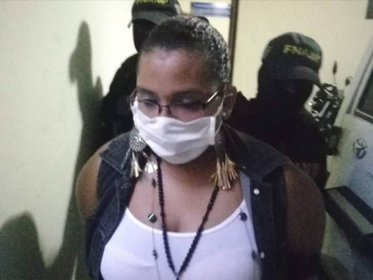 Cae 'La Diabla', presunta extorsionadora de la pandilla 18 en Tegucigalpa