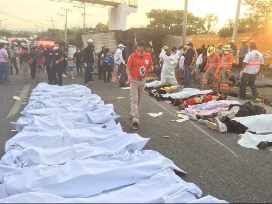 Honduras está confirmando si hay compatriotas muertos en accidente en México