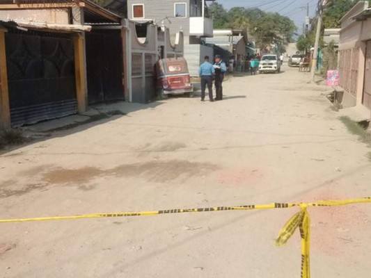 Matan a conductor de Mototaxi en Choloma, Cortés