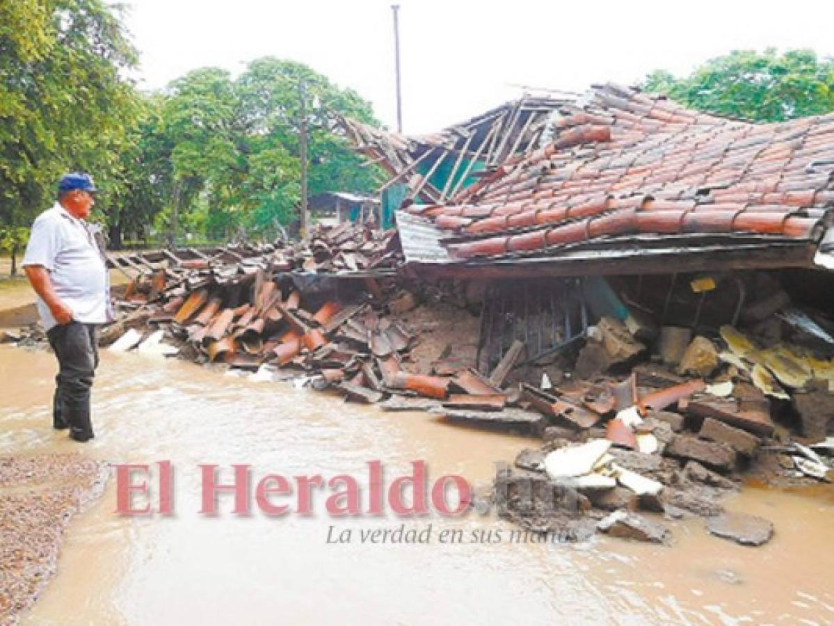279 personas afectadas por temporal lluvioso en Honduras