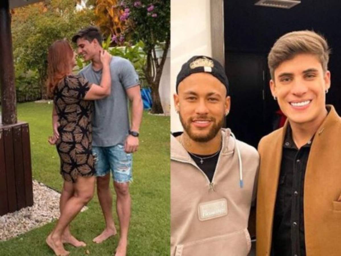 Neymar felicita a su madre por su relación con un joven de 22 años