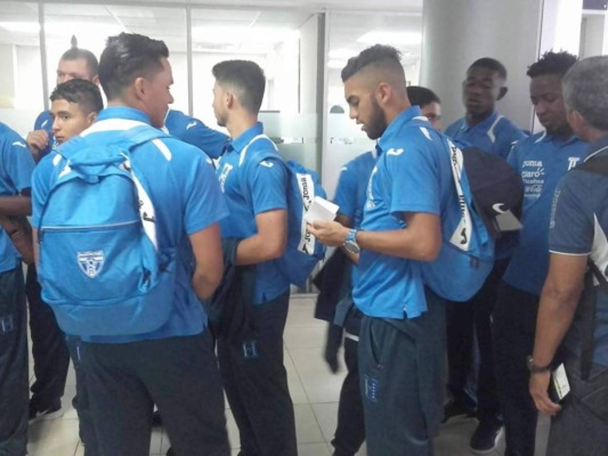 La Selección Sub-20 de Honduras partió rumbo a Japón