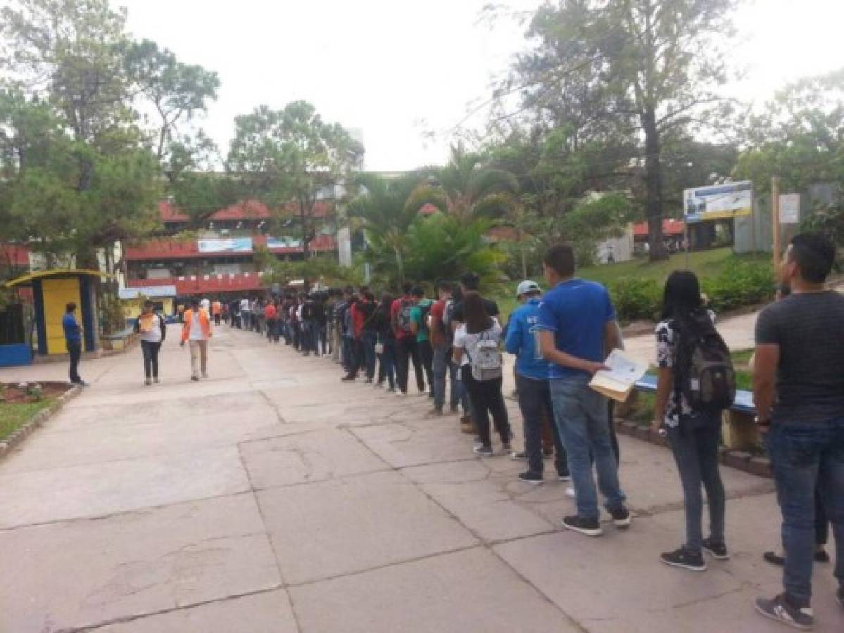 Honduras: Joven da a luz en la UNAH cuando iba realizar la Prueba de Aptitud Académica