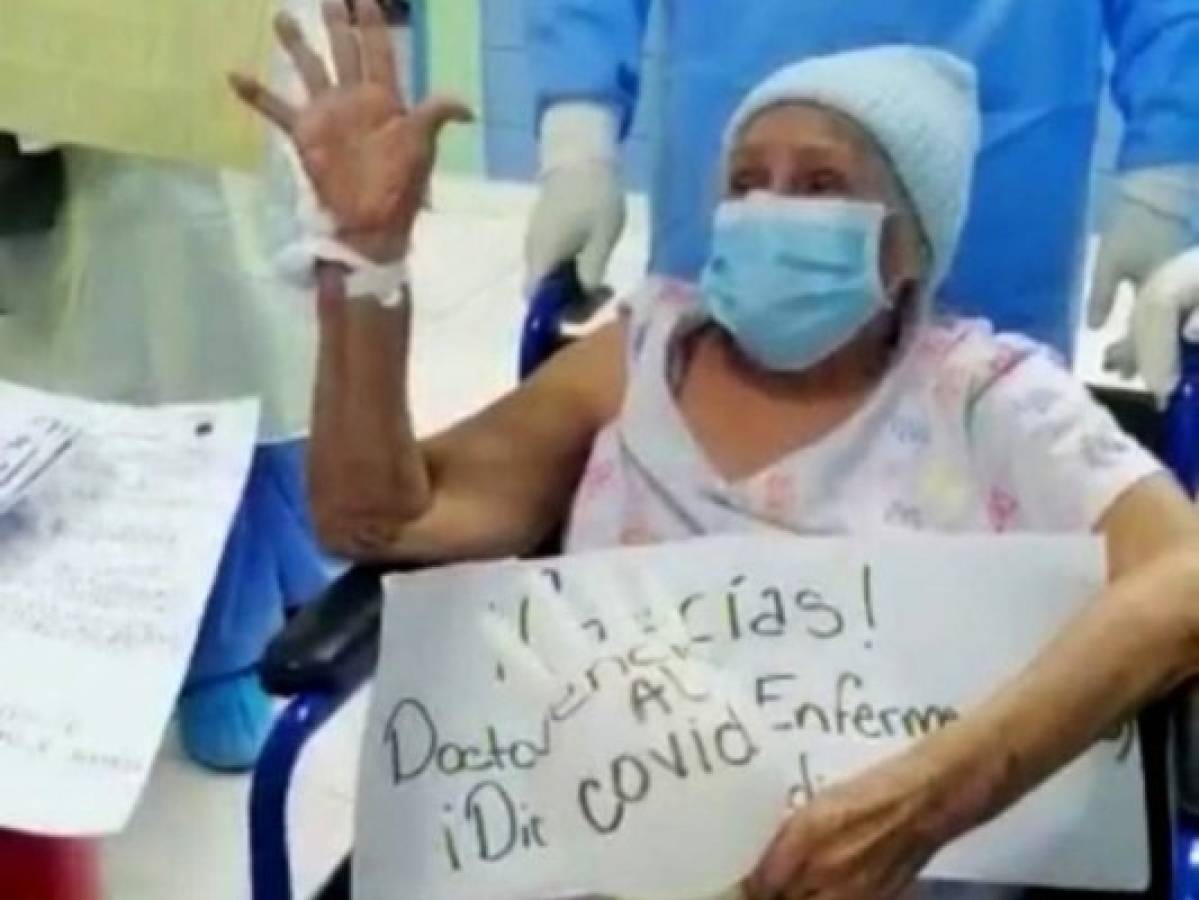 'Pensé que no iba a sobrevivir': Mujer de 82 años curada del Covid-19 en el Mario Catarino Rivas
