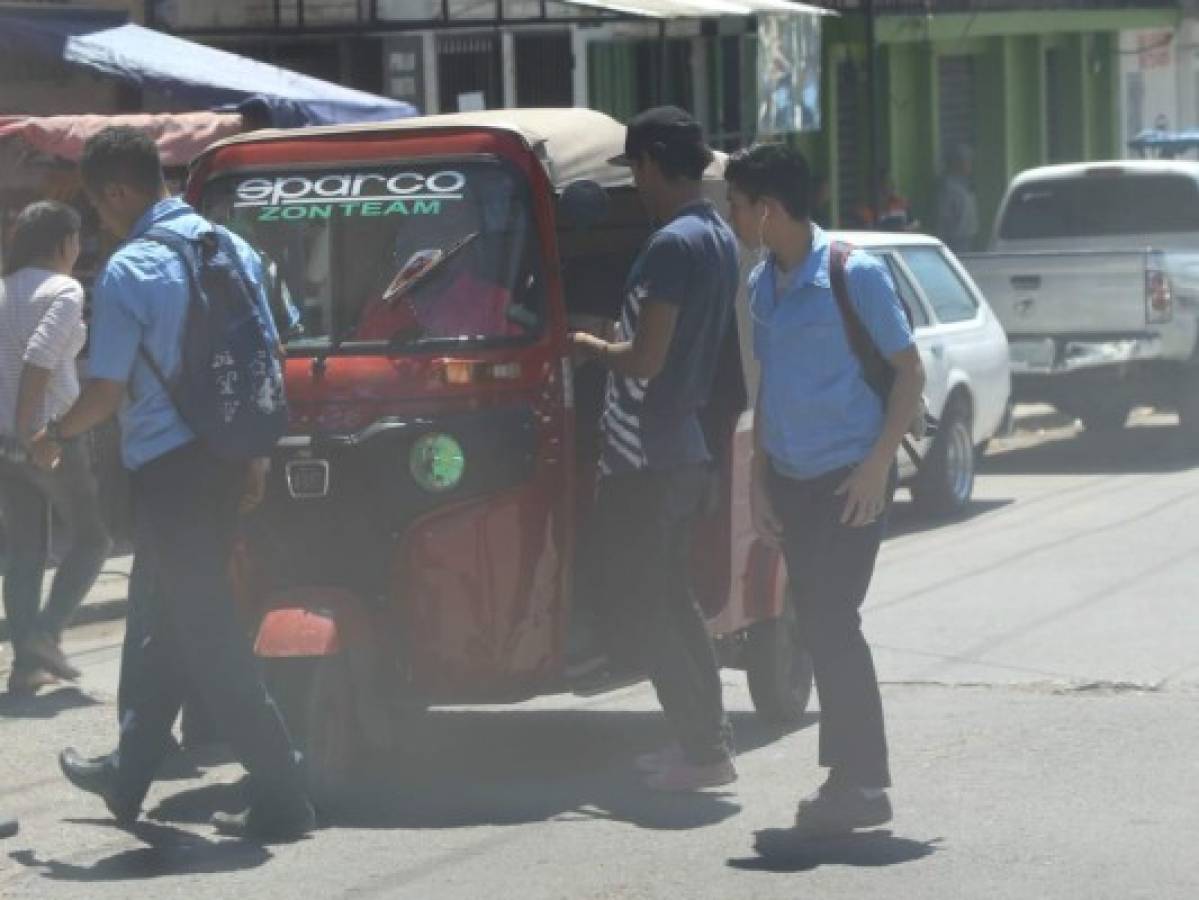Regularán el servicio de mototaxis, en la capital de Honduras, luego de censo y estudio de factibilidad de rutas