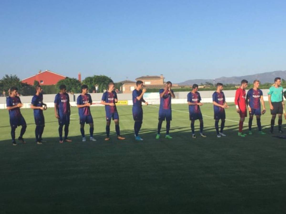 Anthony el Choco Lozano tras su primer gol con el Barça B: 'Es importante sumar y anotar'