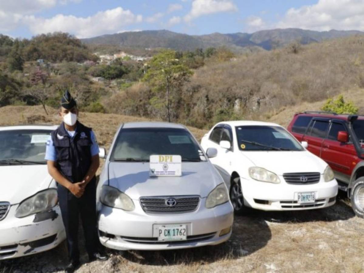 Honduras: Recuperan 23 vehículos con reporte de robo internacional