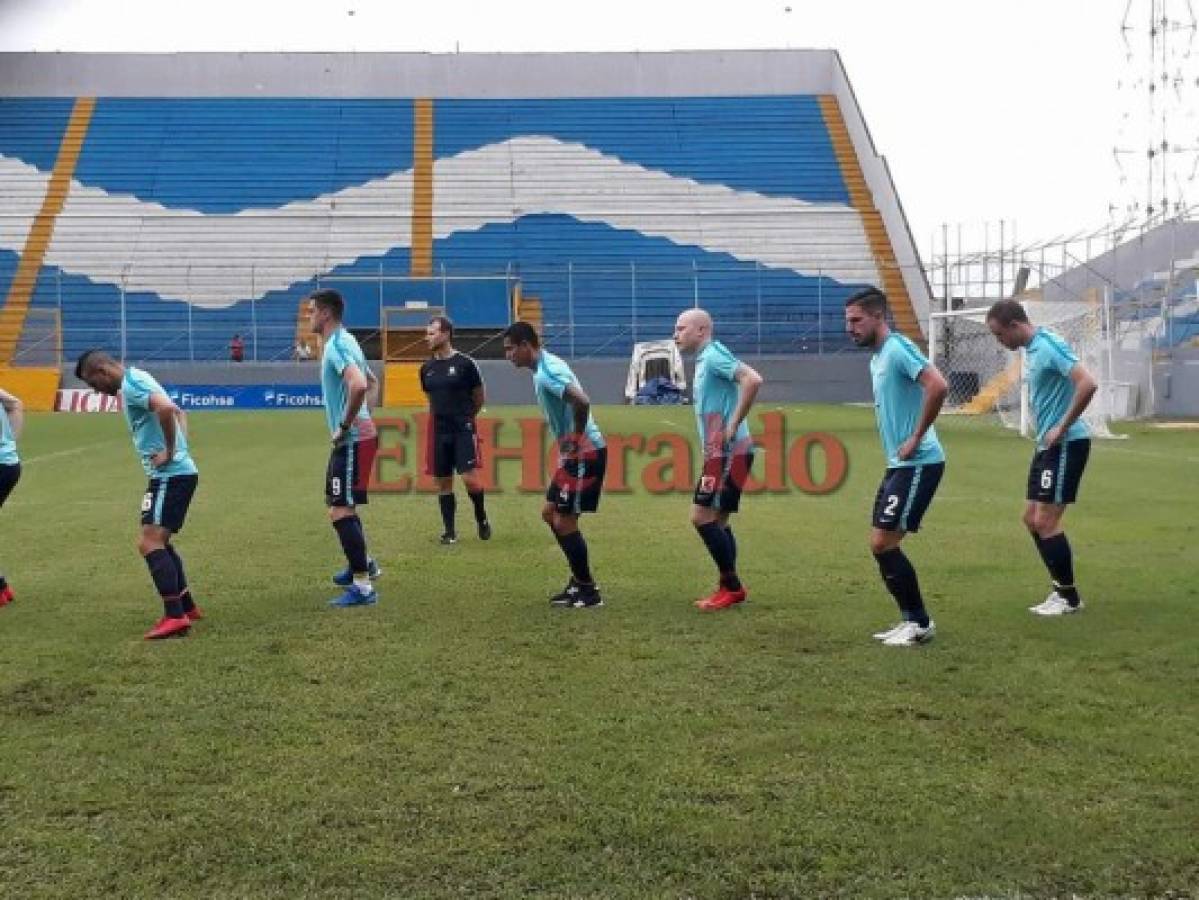 Australia ya entrena con todos sus jugadores en San Pedro Sula